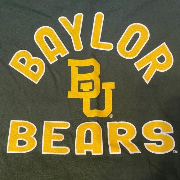 Men's T Shirt Line Up Team Color Baylor Bears XL NWOT & Large Socks - Picture 3 of 9